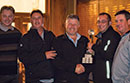 The Moore Controls team pose with the trophy (left to right) Ryno Oosthuizen, Jaco Bam, Johan Maritz, Louis Hattingh and Johan Kruger.